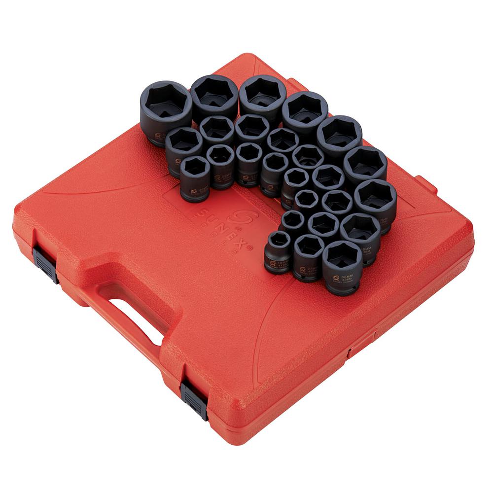 Sunex 3/4 in. Drive Socket Set (26Piece)SUN4692 The Home Depot