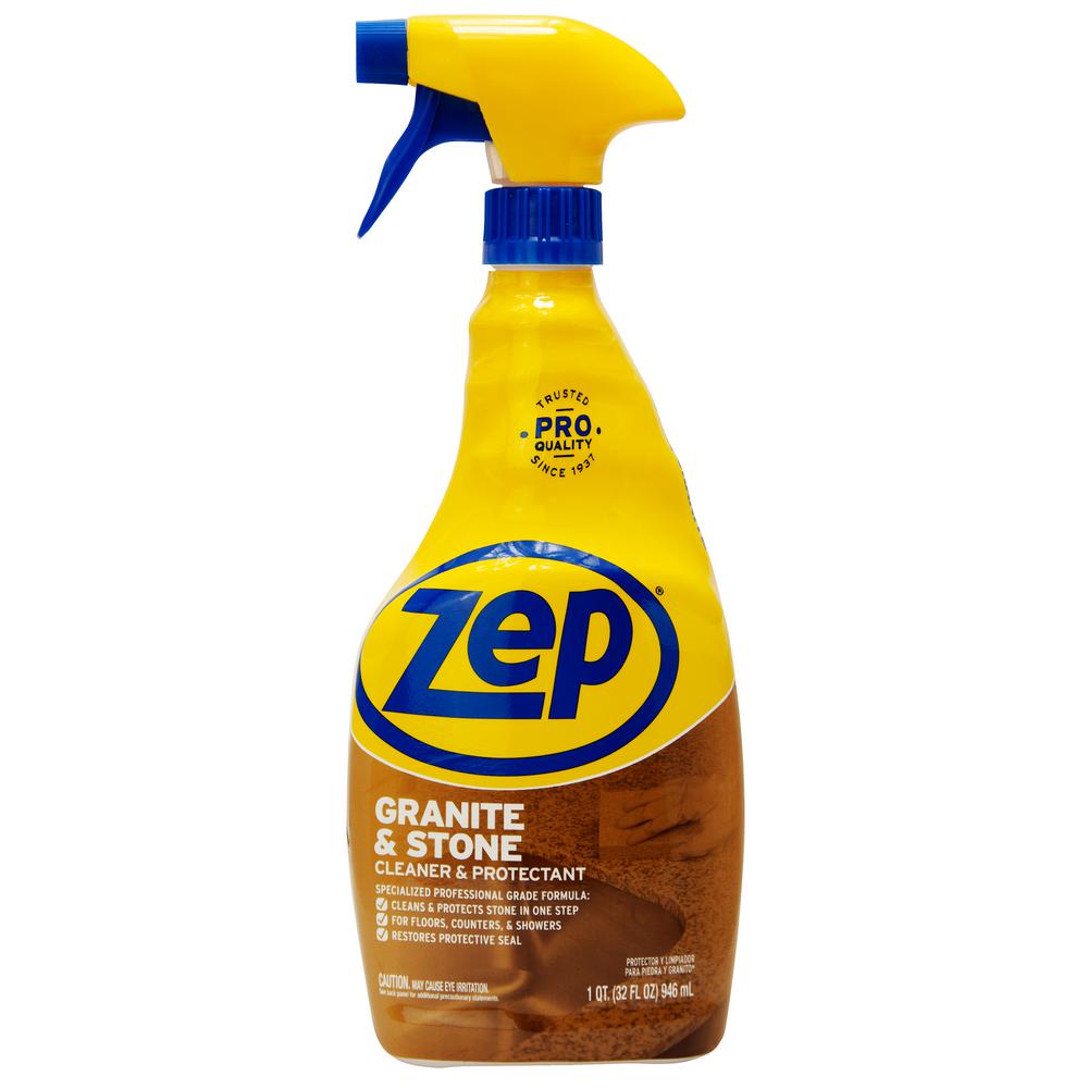 Zep 32 Oz Cleanstone Plus Protectant Ready To Use Sprayer Cleaner Zucspp32 The Home Depot