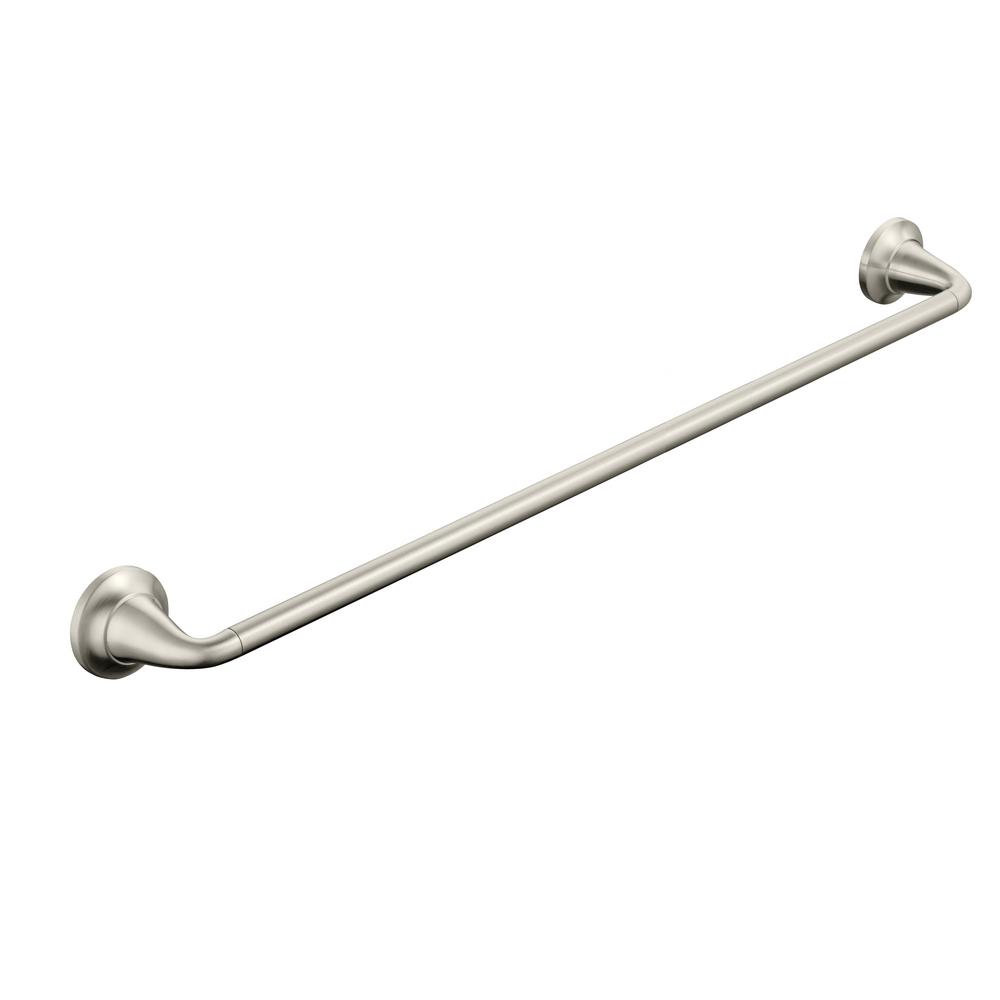 Glacier Bay Constructor 24 in. Towel Bar in Brushed Nickel201180204