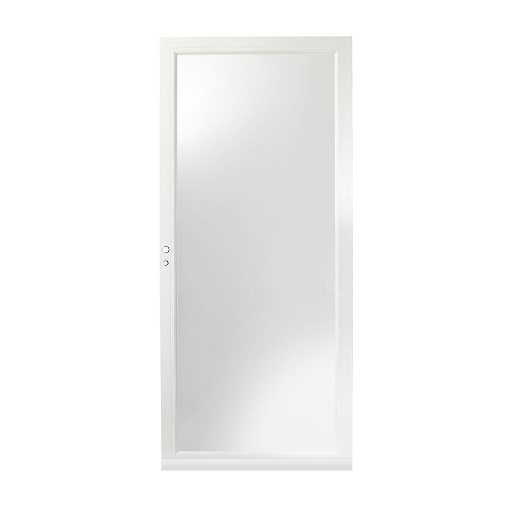 36 X 80 Aluminum Storm Doors Exterior Doors The Home Depot