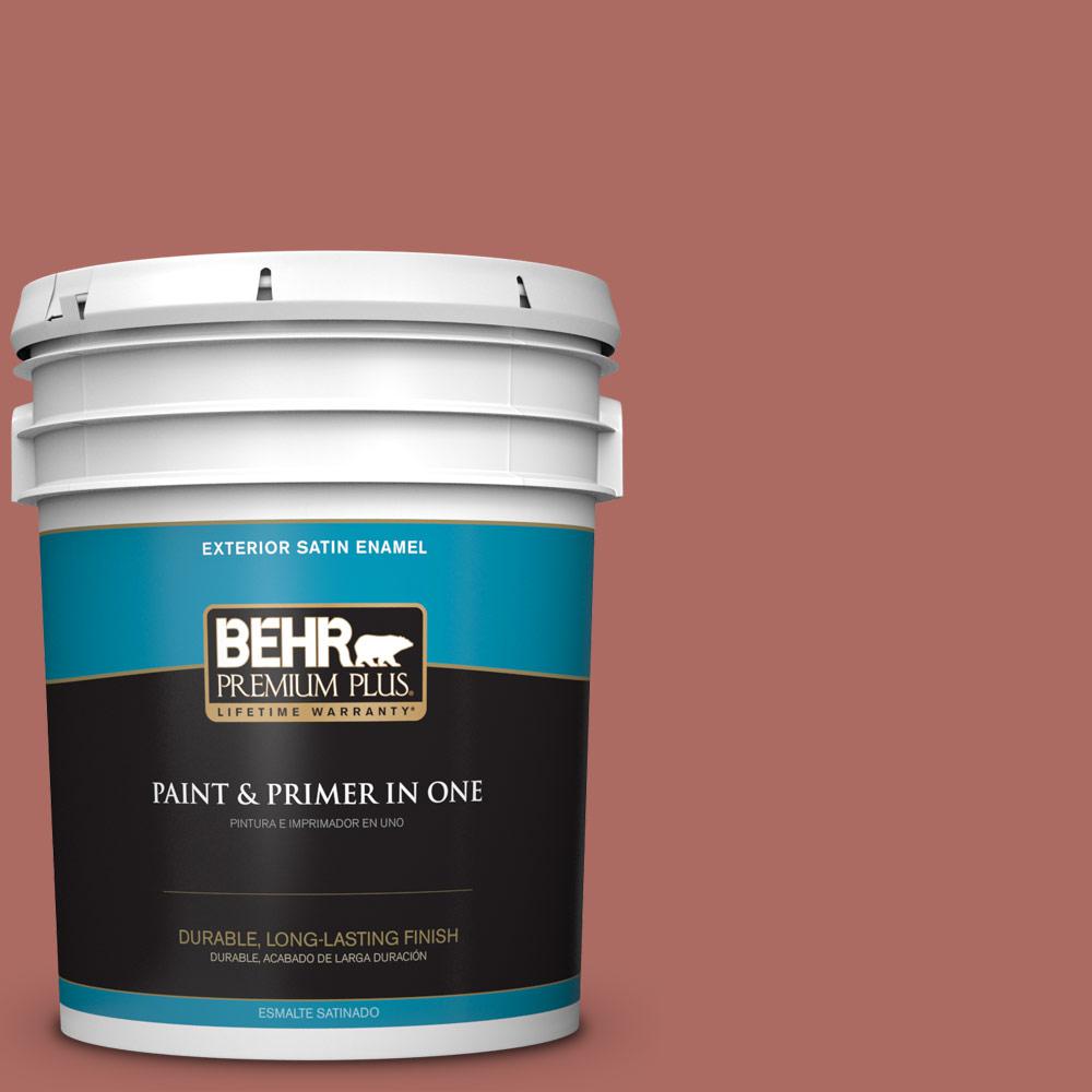 BEHR Premium Plus Ultra 5 gal. 780F4 Sparrow Satin Enamel Exterior