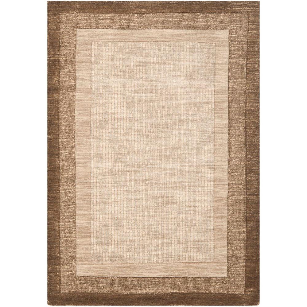 Safavieh Impressions Beige/Brown 5 ft. x 8 ft. Area RugIM821C5 The