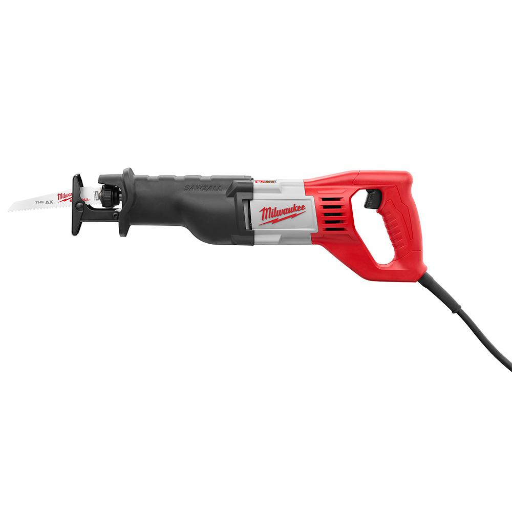 Milwaukee 12 Amp 1 1 8 In Stroke Sawzall Reciprocating Saw 6519