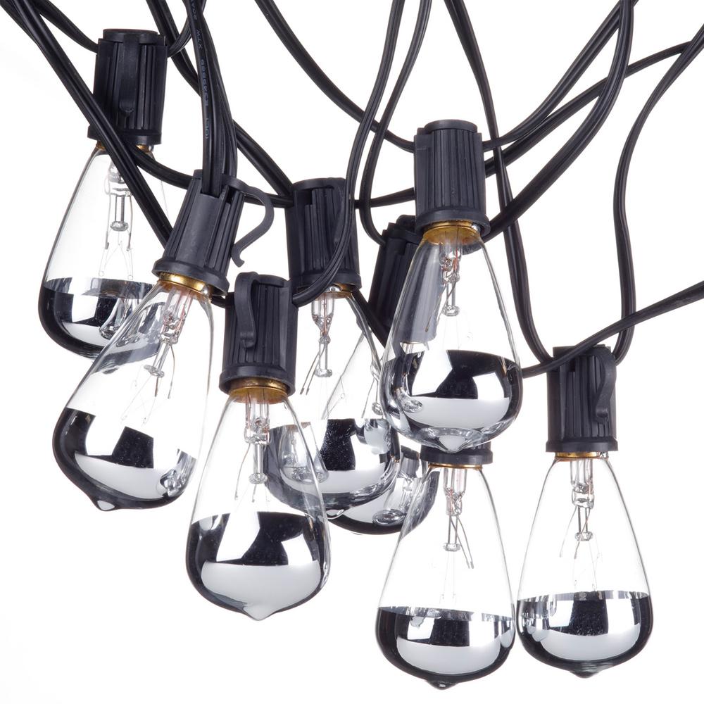 Recently Added String Lights Outdoor Lighting The Home Depot Bristol 10 Light Indoor Outdoor Ft Plug In String Designer