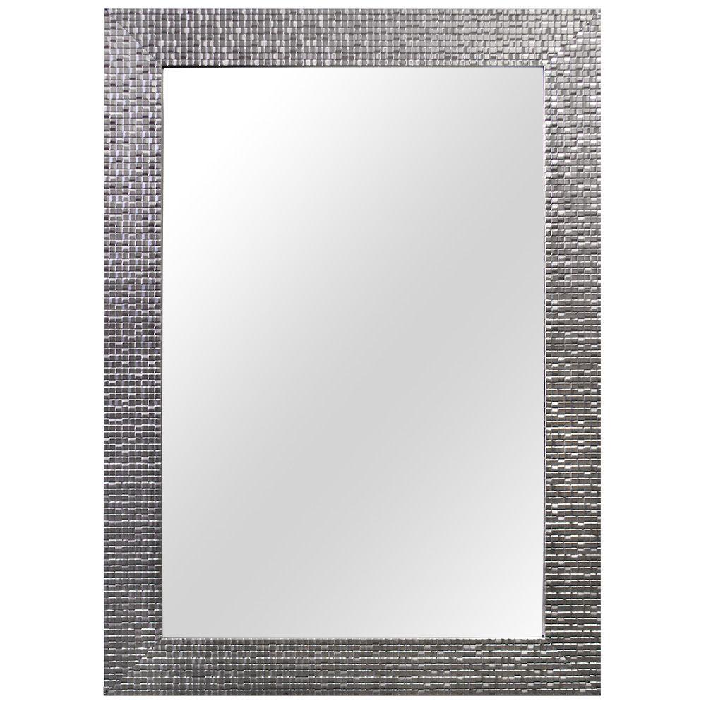 Home Decorators Collection 24 in. W x 35 in. L Framed Fog Free Wall
