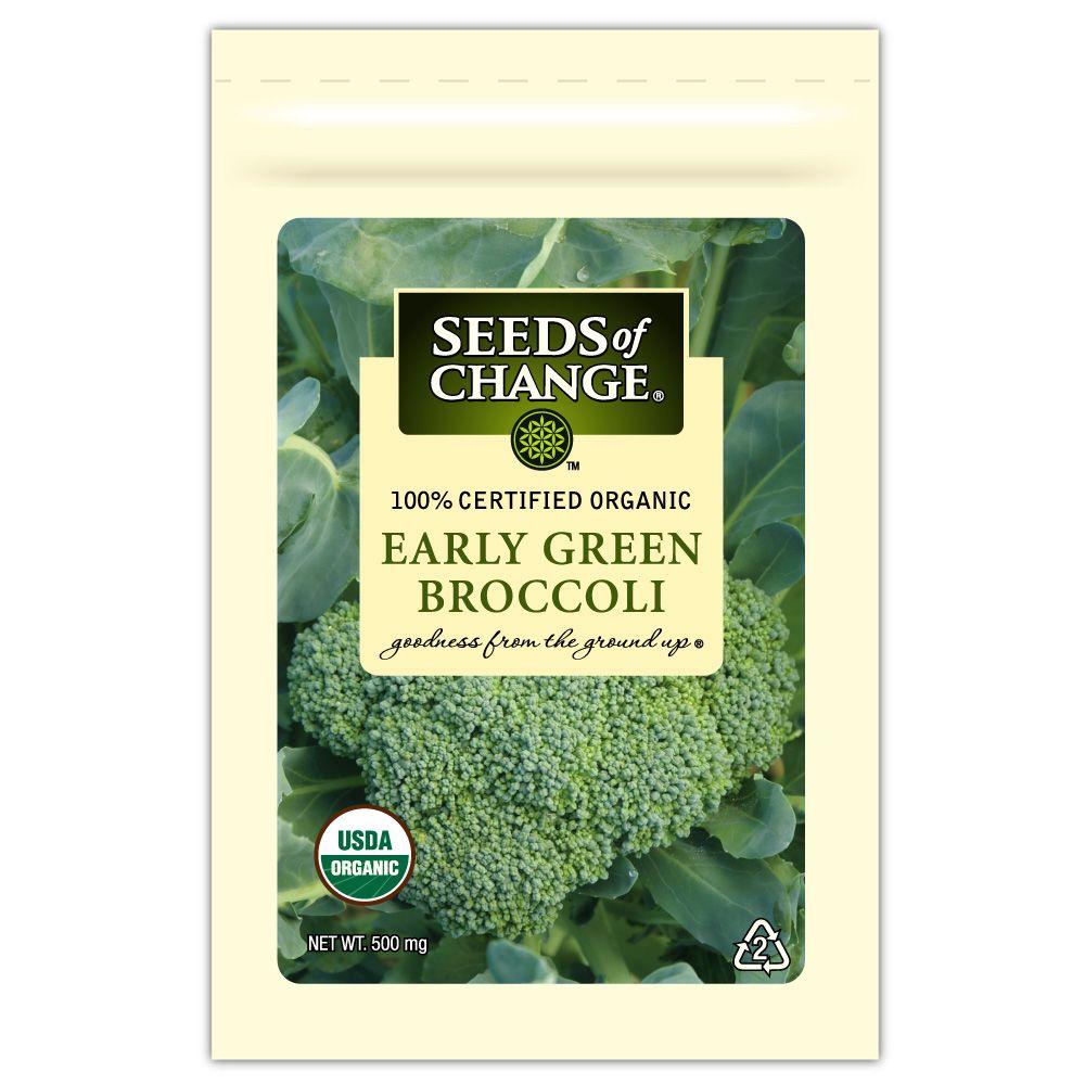 Seeds of Change Early Green Broccoli Seed01525 The Home Depot