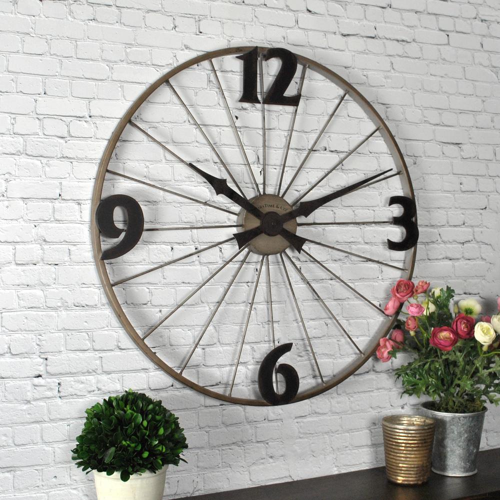 bicycle wheel clock