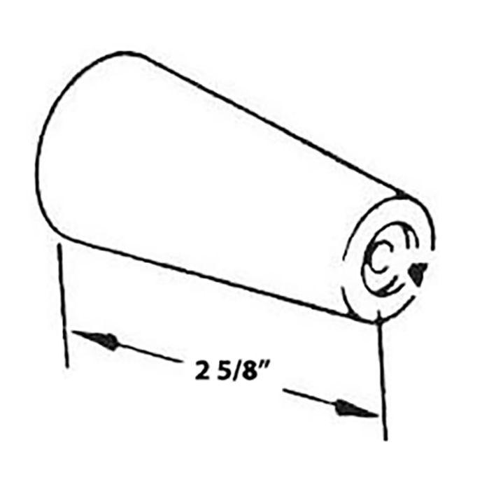 Barton Kramer 2 5 8 In Sliding Glass Door Rubber Bumper 568 The