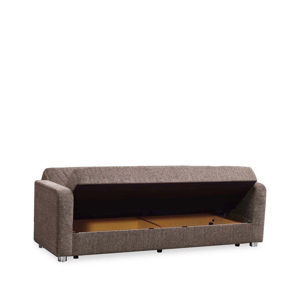 Ottomanson Elegance Beige Fabric Uphostery Sofa Sleeper Bed With Beige Fabric Uphostery Sofa Sleeper Bed