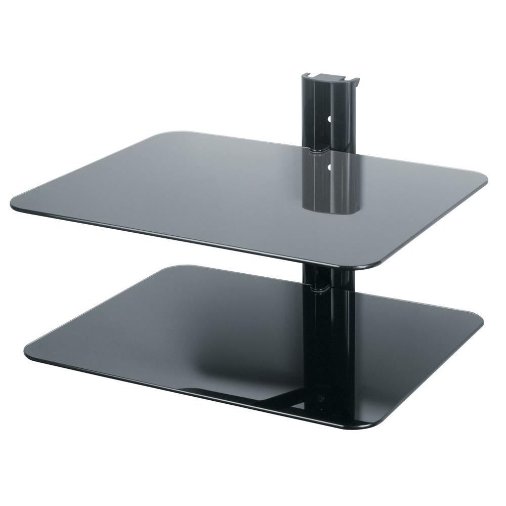 Swiftmount Av Component Accessory Shelving Double Shelf Swiftmount Av Component Accessory