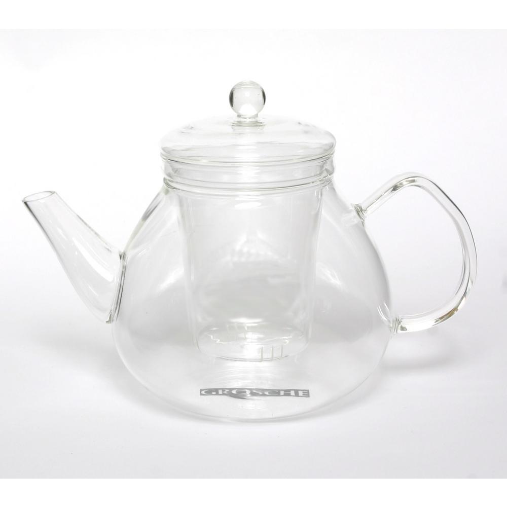 clear tea kettle