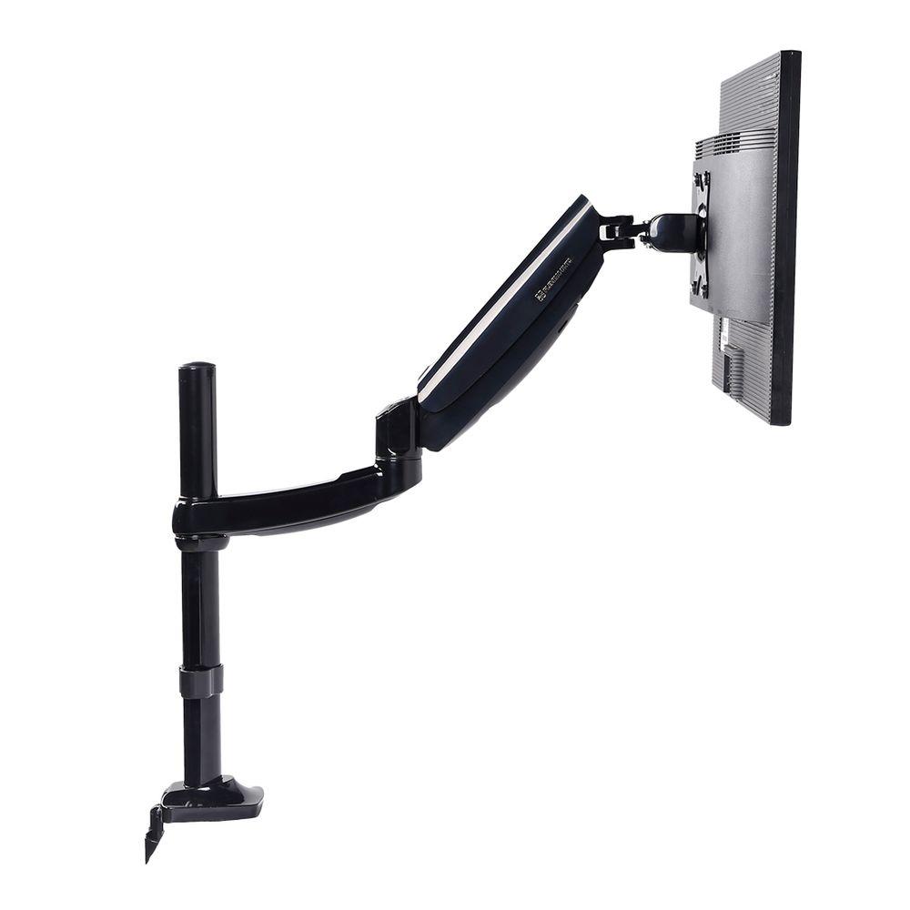 Jarvis держатель монитора. V7 Single Monitor Heavy Duty Gas Spring Mount. "Release the Bracket Stand.".