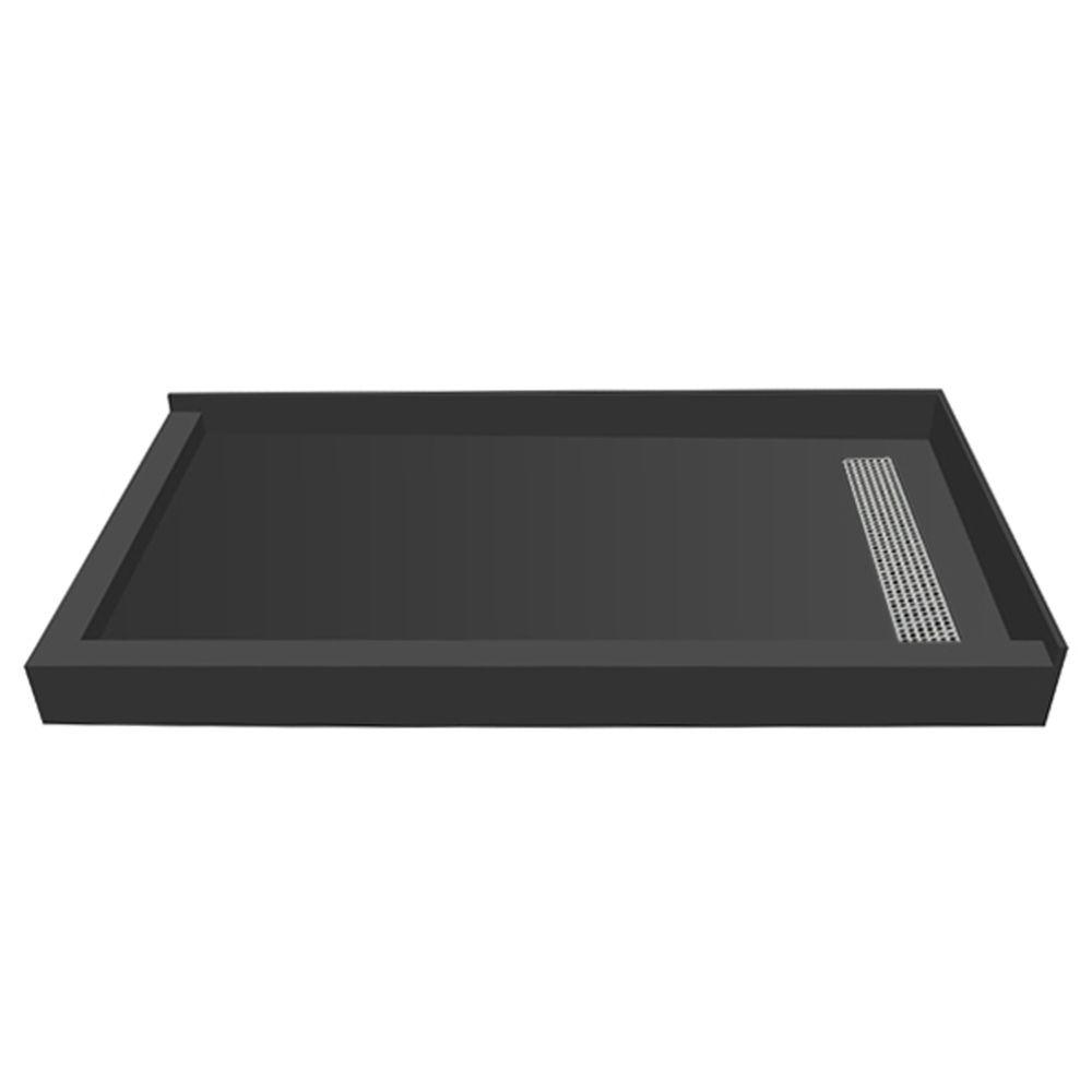 Redi Trench 32 In X 60 Double Threshold Shower Base With Right Redi Trench 32 In X 60 Double Threshold Shower Base With Right Drain