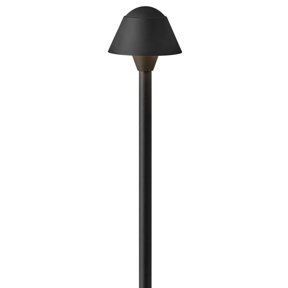 Hinkley Lighting Rex Low Voltage Outdoor Textured Black Led Rex Low Voltage Outdoor Textured Black
