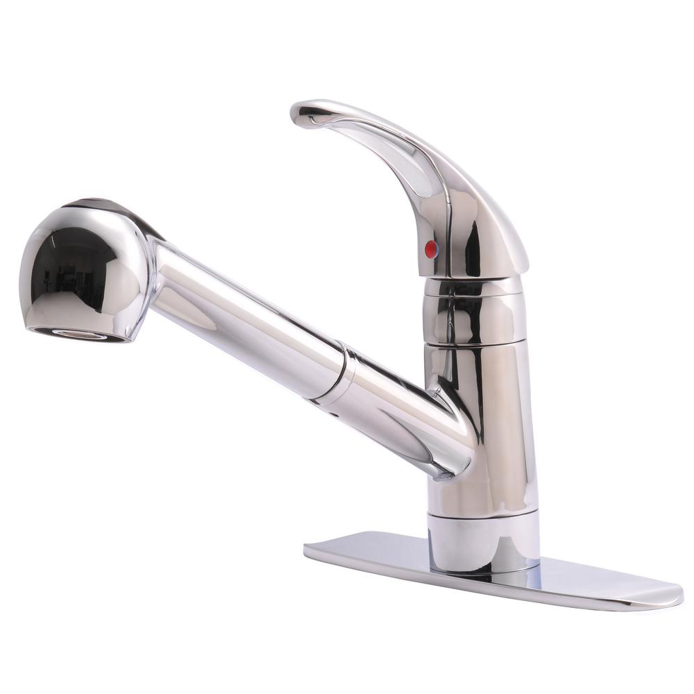 Fontaine By Italia Builder S Series Single Handle Pull Out Sprayer
