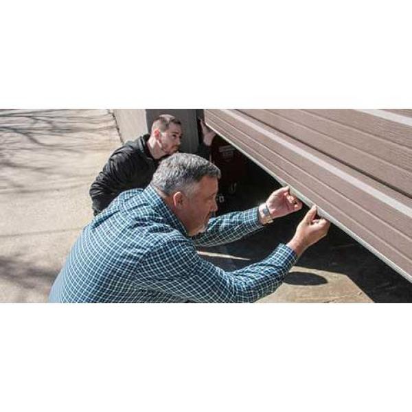 Action Industries Garage Door Bottom Seal Kit With L Shaped 2 In Aluminum Retainer And Epdm Rubber For Car A2064 18 A The Home Depot - Garage Door Bottom Seal Retainer