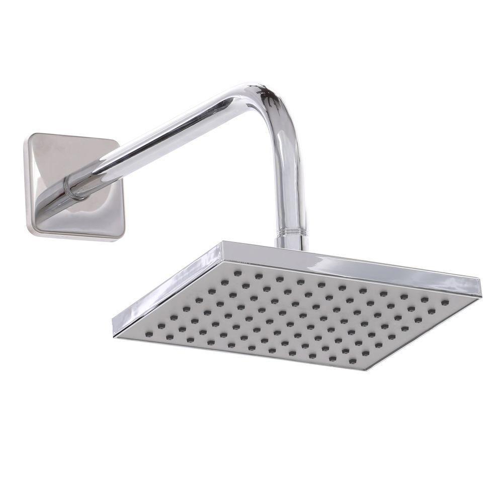 Glacier Bay 1Spray 8 x 6 in. Rectangular Showerhead in Chrome58008