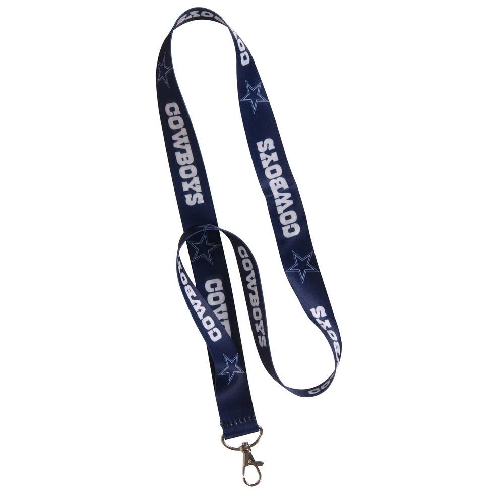 Dallas Cowboys Keychain Long Lanyard With Detachable Buckle 2 Tone – THE  4TH QUARTER