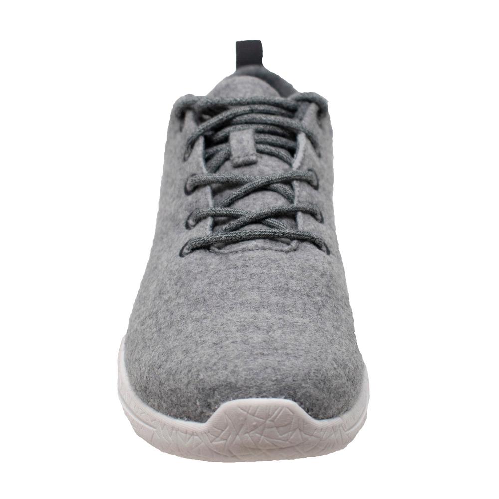 12 Gray Wool Casual Shoes-AP1005-M120 