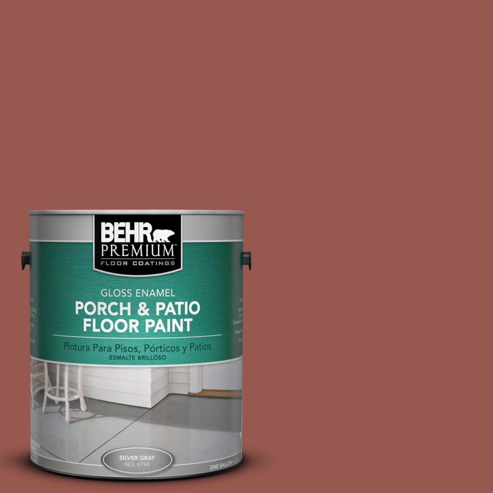 BEHR Premium 1 gal. SC330 Redwood Gloss Porch and Patio Floor Paint