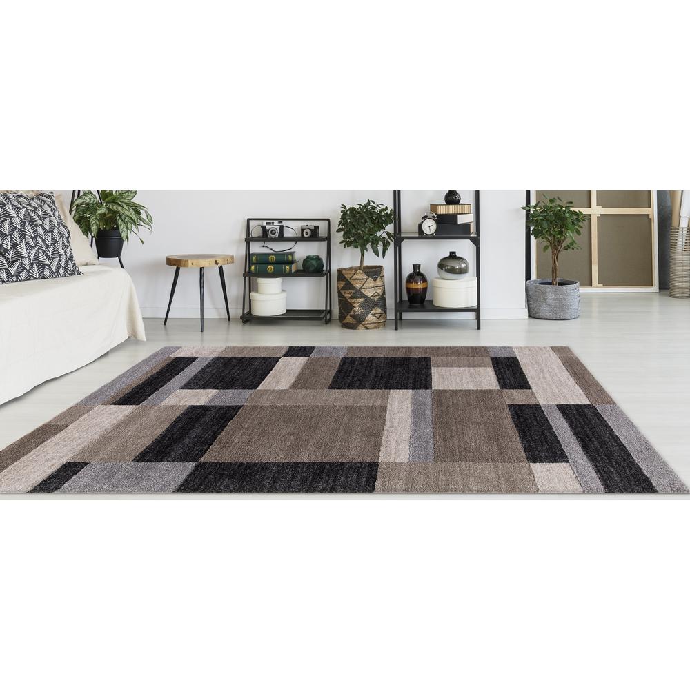 Bazaar Squares Multicolor7 Ft 10 In X 9 Block Design Bazaar Squares Multicolor7 Ft 10 In X