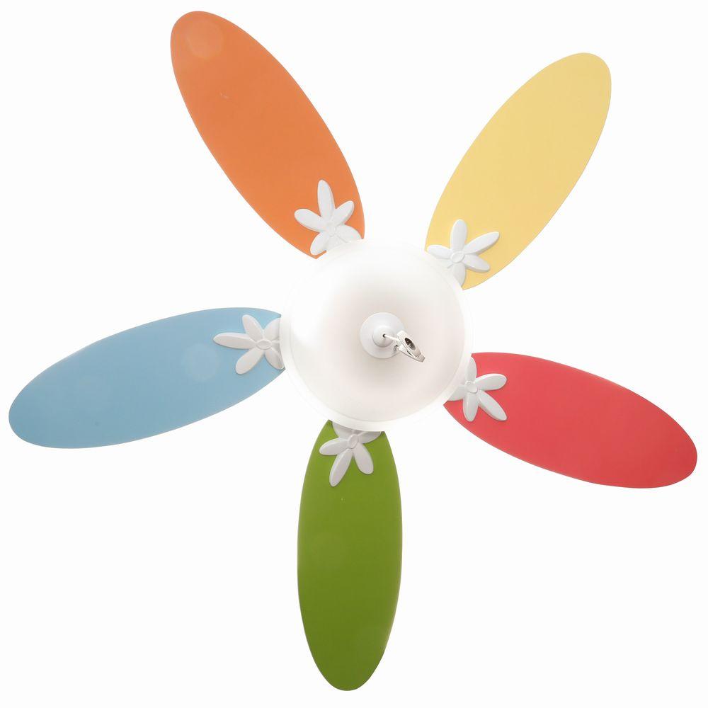 white flower ceiling fan light kit