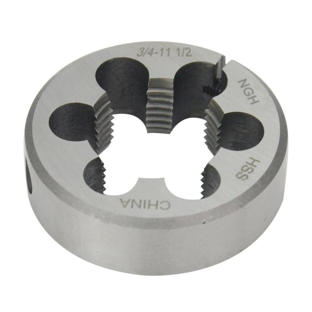 12 X 2-1//2/" HIGH SPEED STEEL ROUND ADJUSTABLE DIE 1 3//8/"