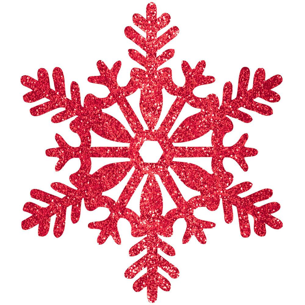 New~5 Sparkling Gold 4/" SNOWFLAKE Christmas ORNAMENTS