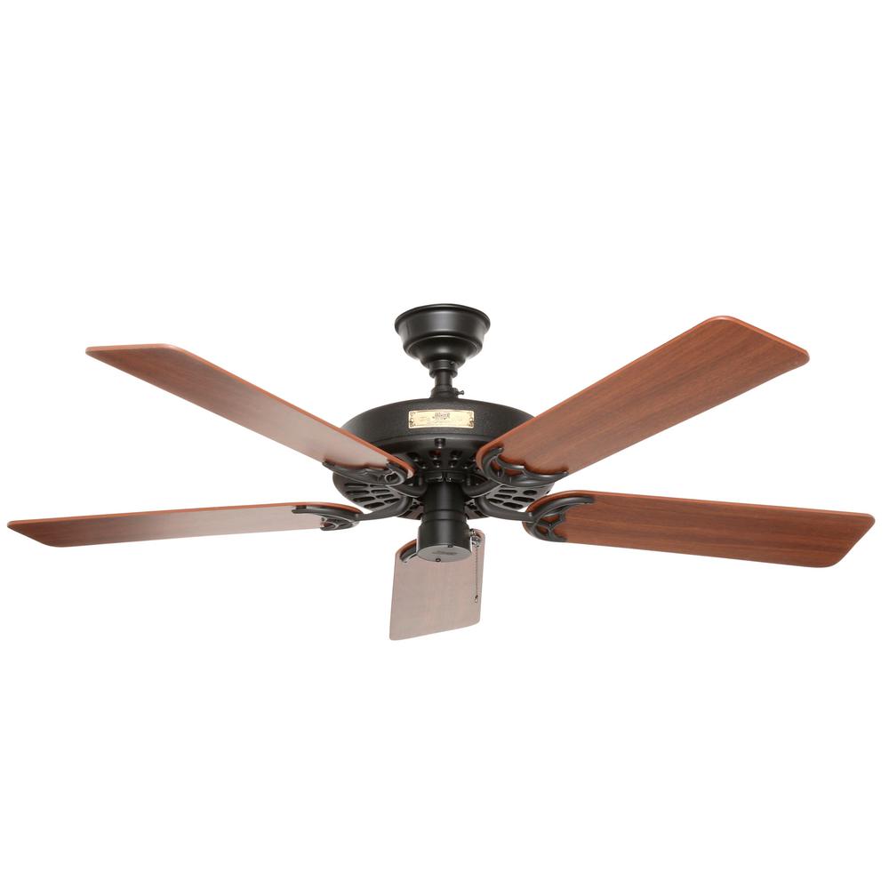 Hunter Original 52 inch Indoor/Outdoor Black Ceiling Fan by Hunter