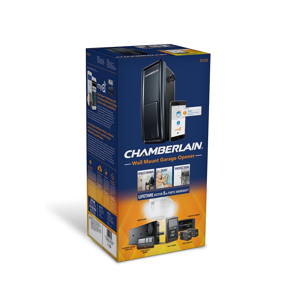 Chamberlain Wall Mounted Ultra Quiet Garage Door Opener Rjo20