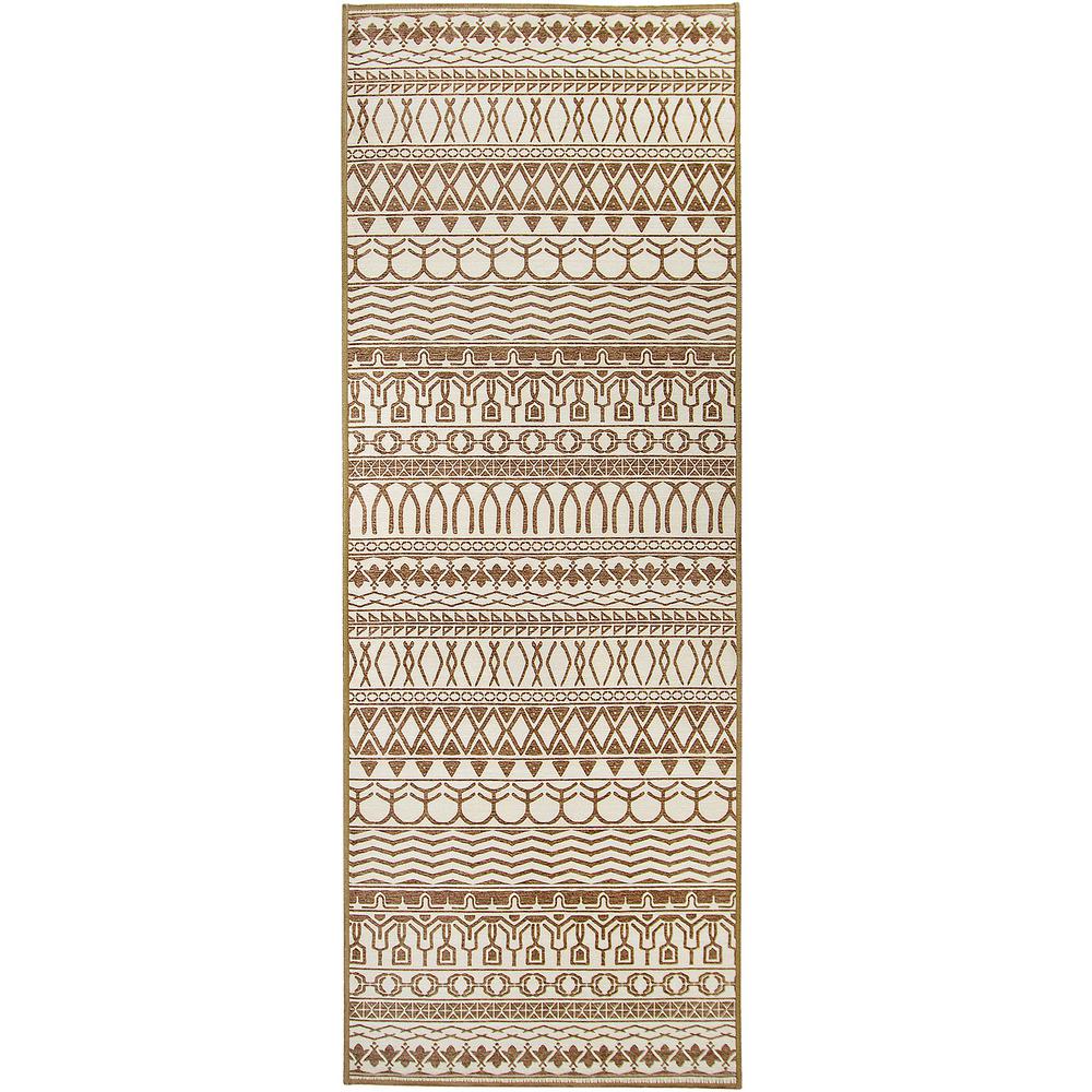 Ruggable Washable Cadiz Natural 2 5 Ft X 7 Stain Resistant Runner Rug