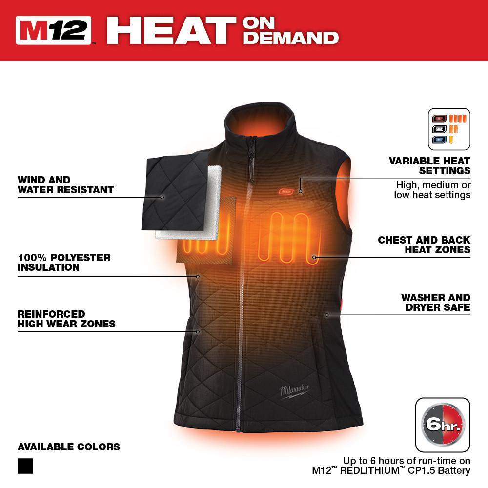 heated running vest
