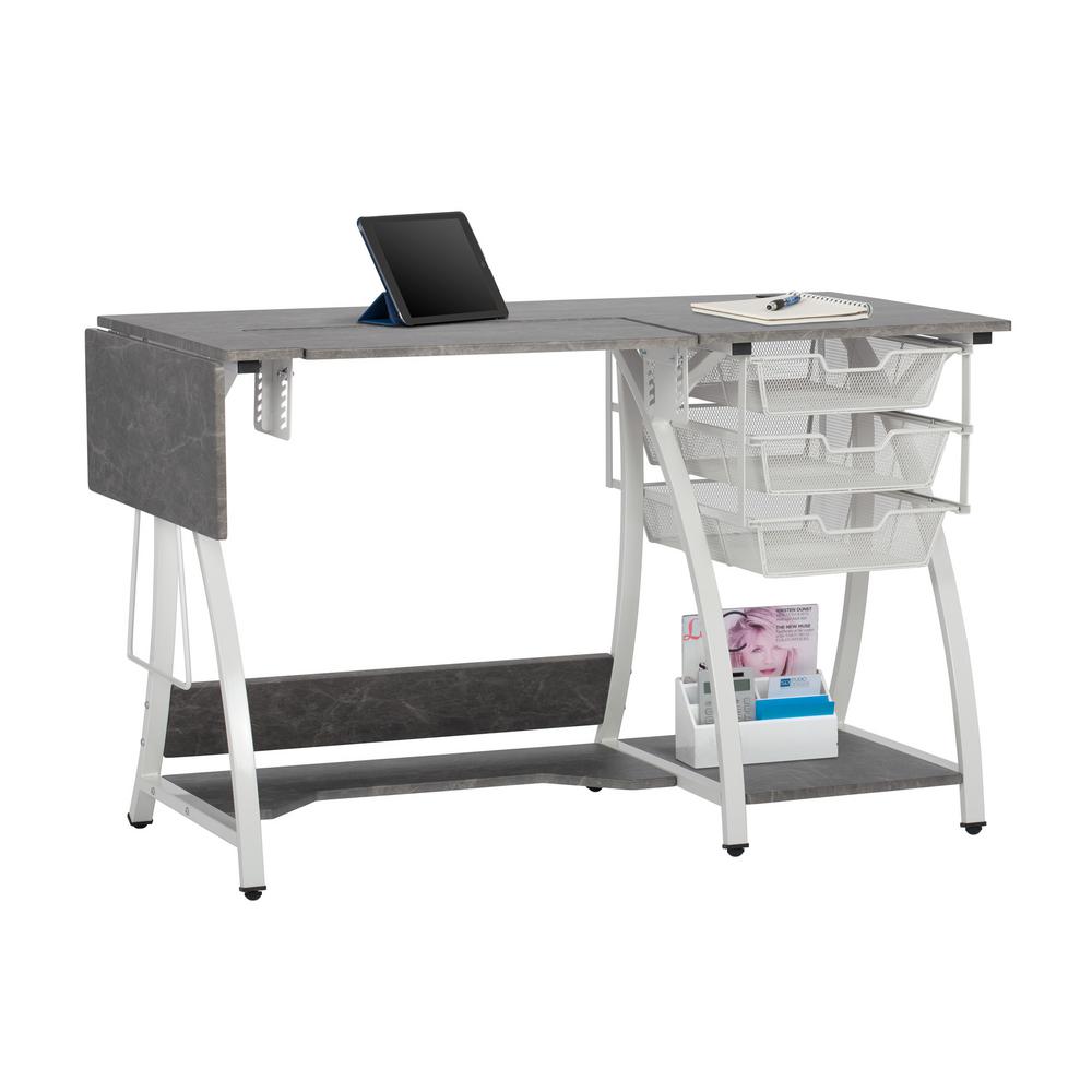 Sew Ready Pro Stitch 56 75 In W Pb Craft Sewing Table With Metal