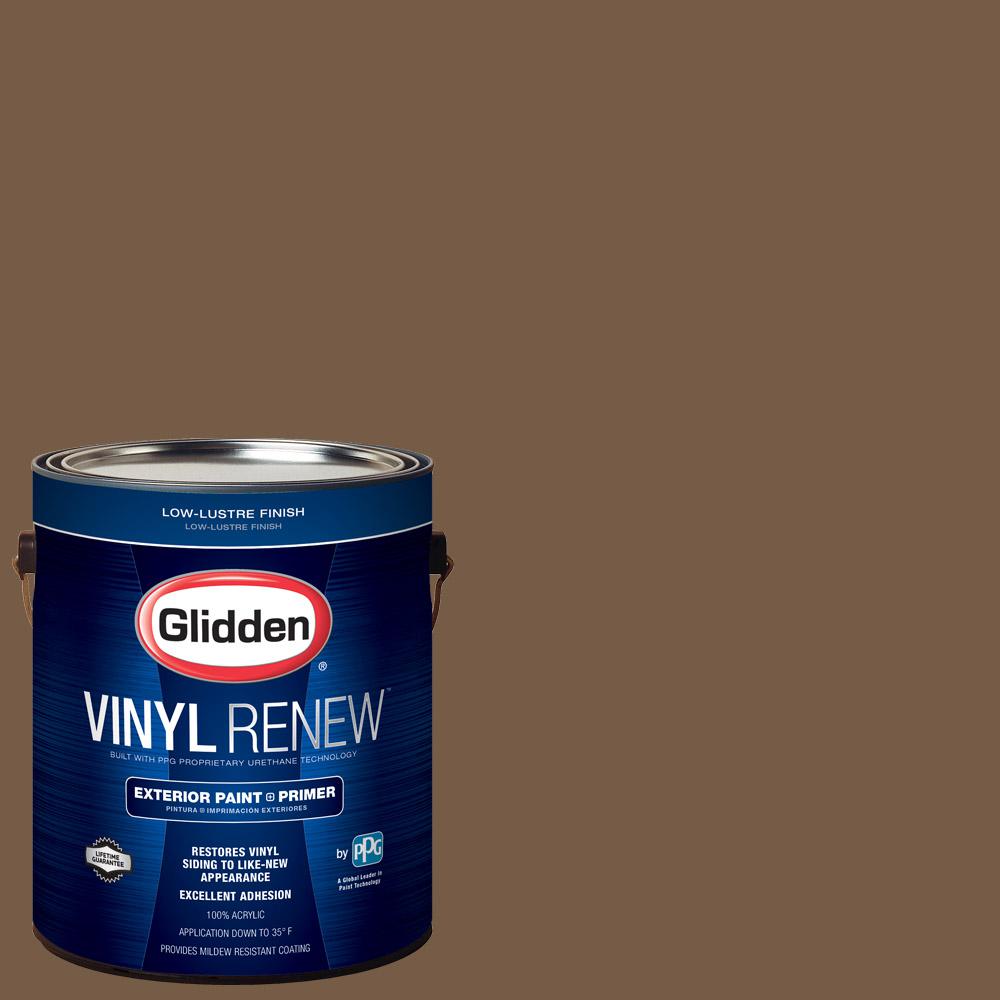  Glidden  Vinyl Renew 1 gal HDGO52 Brown Study Low Lustre 