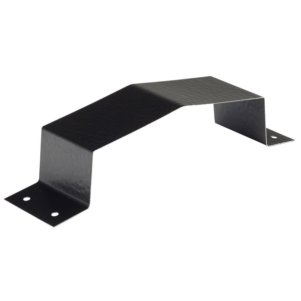 Master Flow 8 in. Aluminum Ridge Vent Joint Straps in BlackARSBL The