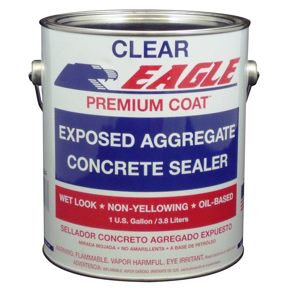 Eagle 1 gal. Premium Coat Clear Wet Look Glossy SolventBased Acrylic