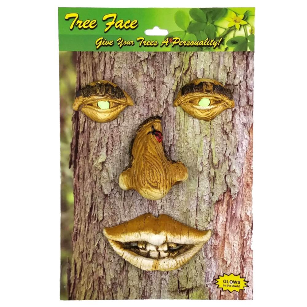 Sleepy Tree Face Lawn Garden Decoration Ls917tf1 The Home Depot