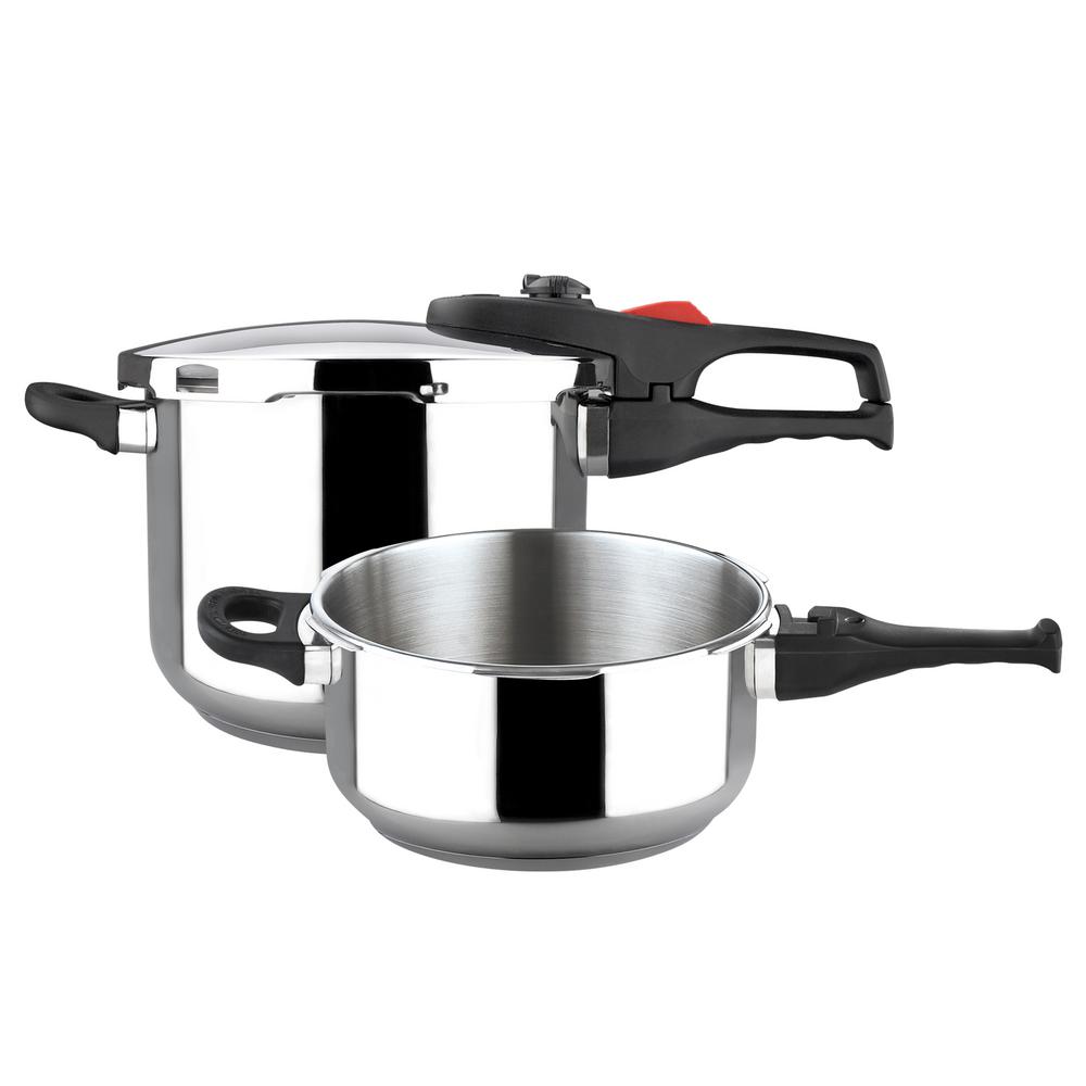 Magefesa Practika Plus 6.3 Qt. Stainless Steel Stovetop Pressure