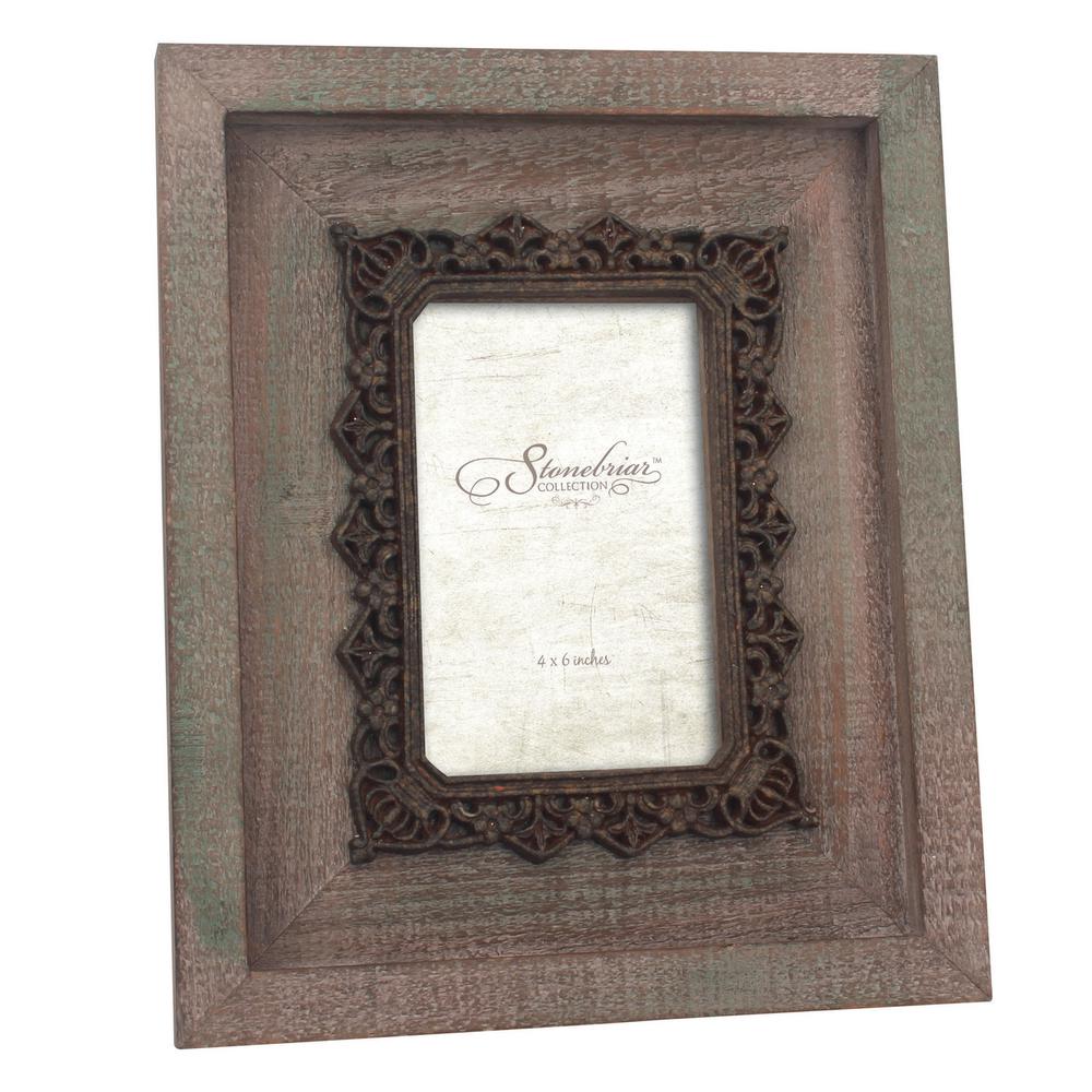 Stonebriar Collection 1 Opening 4 In X 6 Brown Weathered Wood Stonebriar Collection 1 Opening 4 In X 6 Brown Weathered Wood Picture