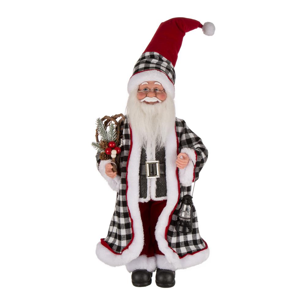 black and white santa costume