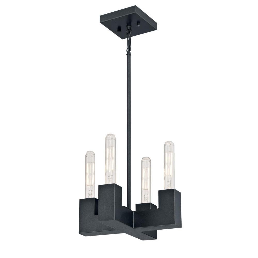 Westinghouse Skybridge 4 Light Iron Dimmable Led Pendant 6350400 Skybridge 4 Light Iron Dimmable Led Pendant