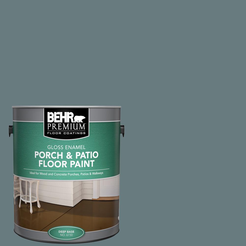 BEHR Premium 1 gal. N4405 Coney Island Gloss Enamel Interior/Exterior