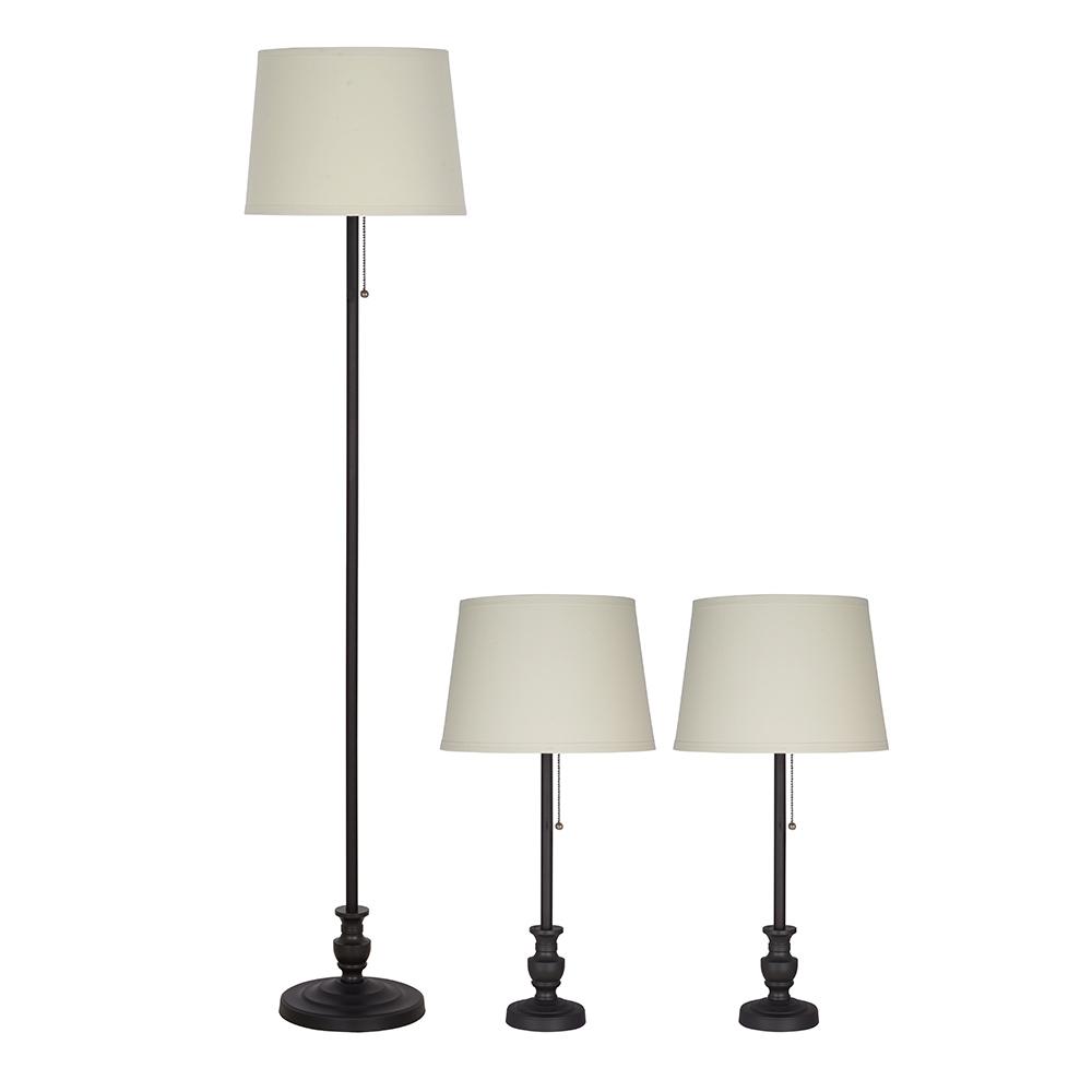 floor & table lamp sets
