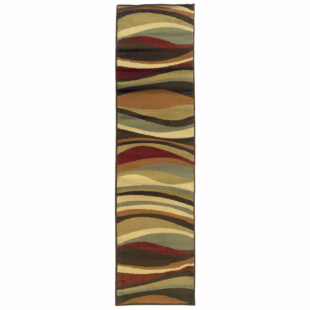 Oriental Weavers Grace Torres Multi 1 ft. 10 in. x 7 ft. 3 in. Runner