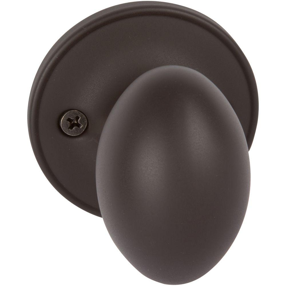 Callan Carlyle Edged Oil Rubbed Bronze Dummy Door KnobKE1057 The