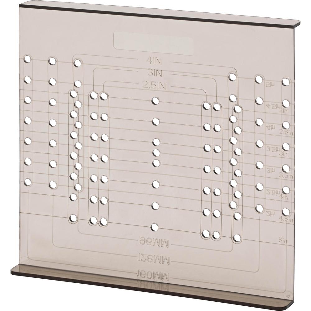 Cabinet Hardware Install Template