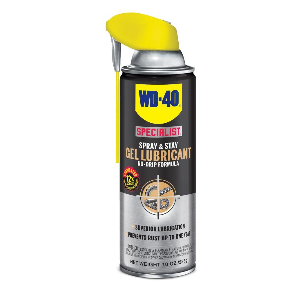 WD40 SPECIALIST 10 oz. Spray and Stay Gel Lubricant300100HO The