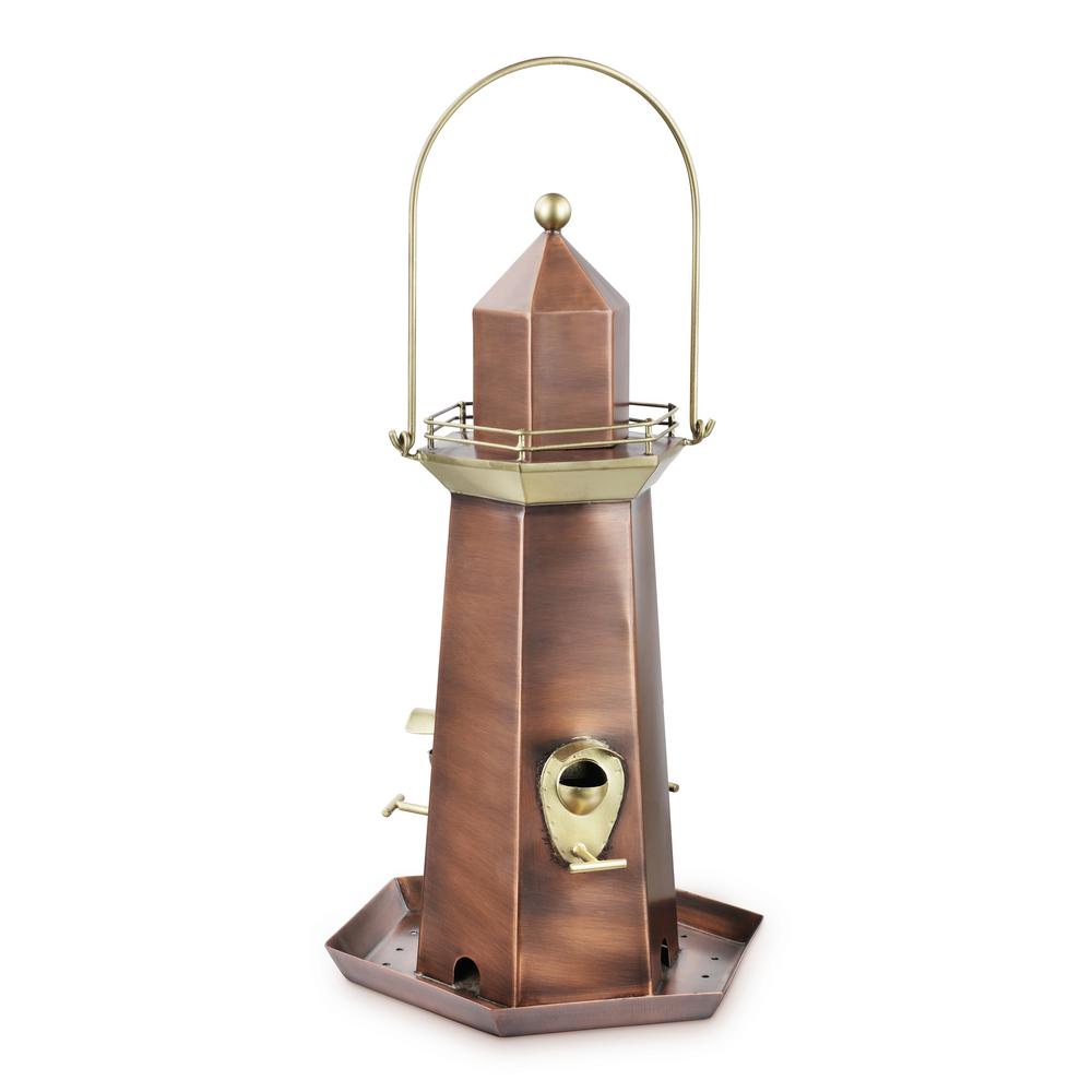 Good Directions Lighthouse Extra Large Copper And Brass Bird