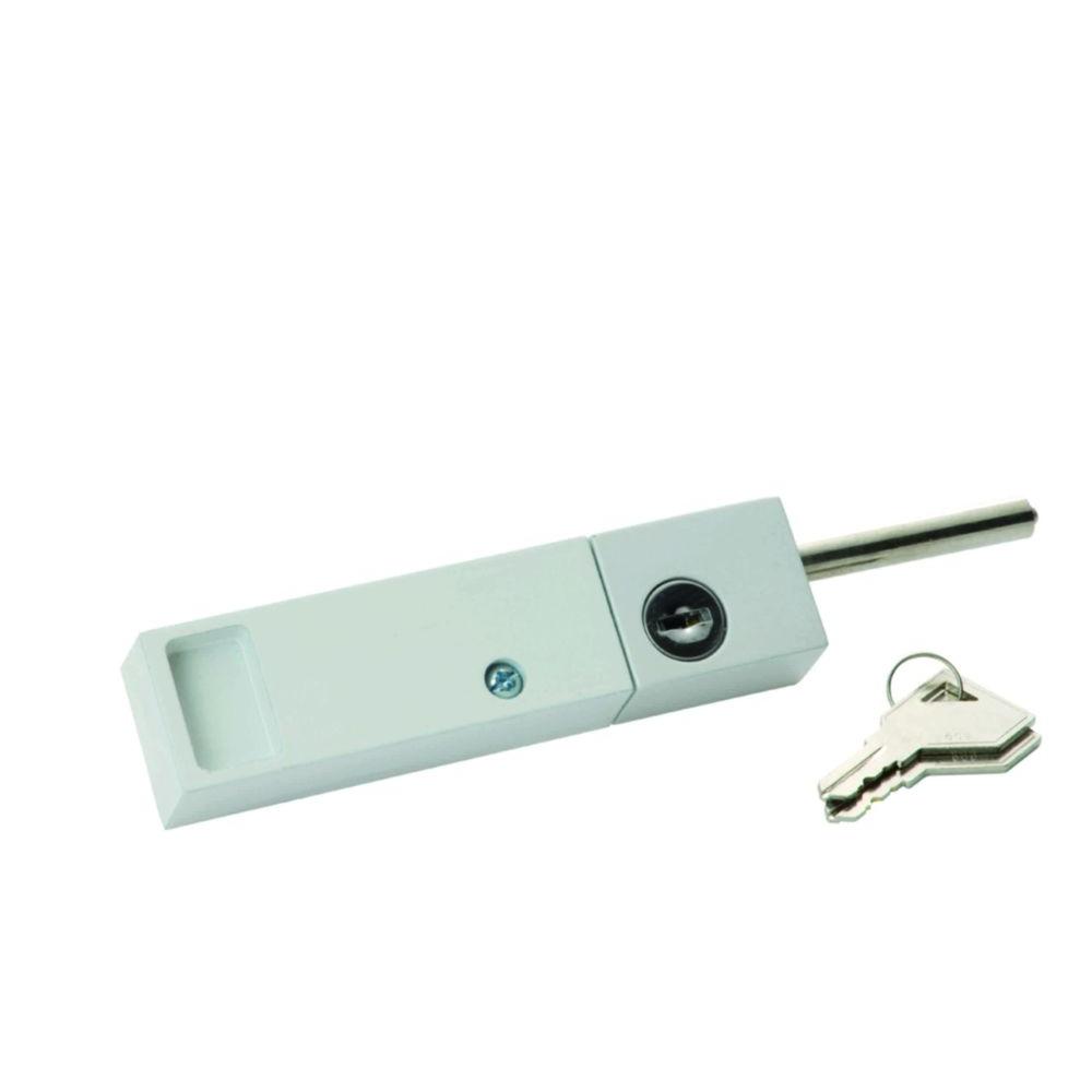 Barton Kramer 7.6 in. Patio Door White Lock with Key445W The Home Depot