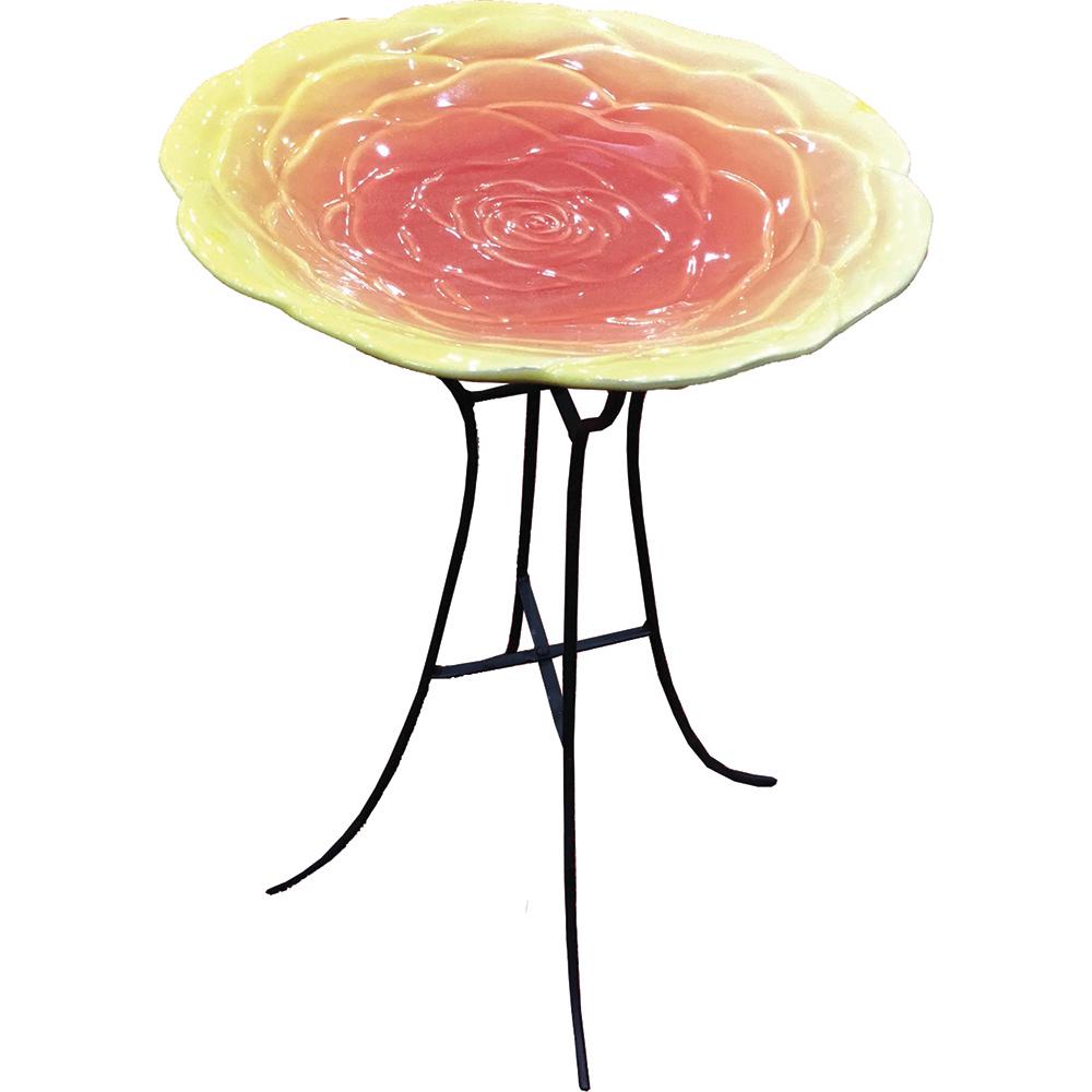 Yellow Bird Baths Bird & Wildlife Supplies The Home Depot